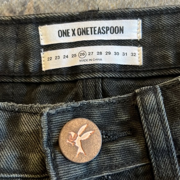One x One Teaspoon denim mini skirt - Picture 4 of 6